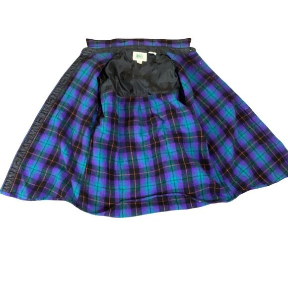 VTG REI Wool Nylon Plaid Button Down Shirt Sz S #325E - Picture 7 of 8